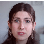 Still image from a video about Sophia, a young woman recovering from an eating disorder.