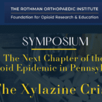 Advertisement for "The Xylazine Crisis" symposium