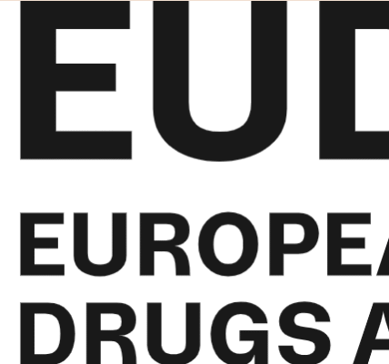 Logo of the European Union Drugs Agency (EUDA)