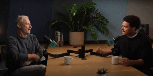 Jon Stewart and Trevor Noah interview