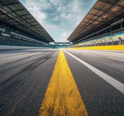Photo of a Formula-1 racetrack is a metaphor for TOWARD, an intensive lifestyle intervention for obesity and type 2 diabetes.