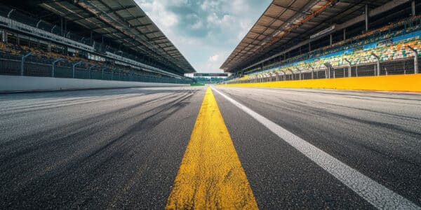 Photo of a Formula-1 racetrack is a metaphor for TOWARD, an intensive lifestyle intervention for obesity and type 2 diabetes.