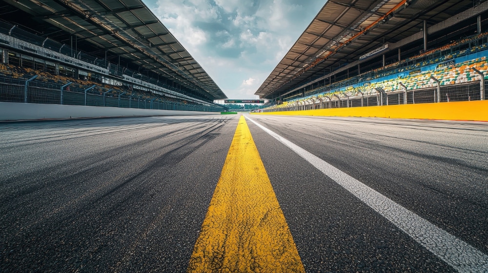Photo of a Formula-1 racetrack is a metaphor for TOWARD, an intensive lifestyle intervention for obesity and type 2 diabetes.