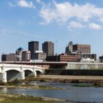 Photograph of the skyline of Dayton, Ohio, headquarters of OneFifteen addiction treatment center.