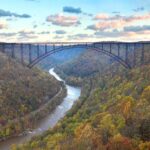 Photo of a bridge in the southern Appalachian mountains where opioid addiction rates are the worst in the country.