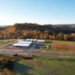 Aerial image of the Wildwood Recovery Center in Dickenson County, Virginia.