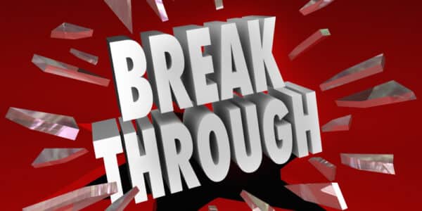 Display text reading "Break Through"
