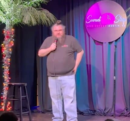 The stand-up comic Kelsey Hudgins