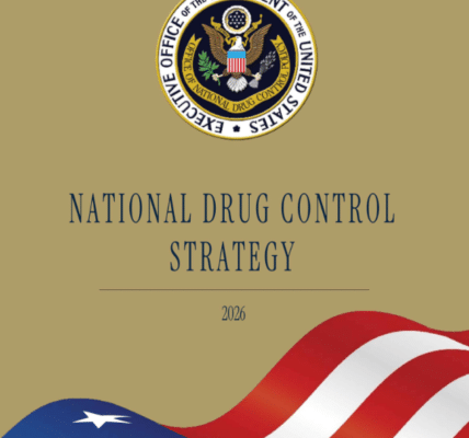 An image of the cover of the 2026 National Drug Control Strategy document.