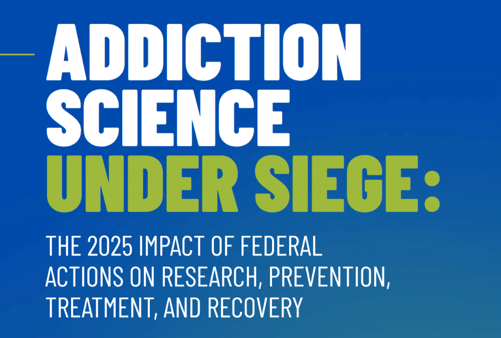 Addiction Science Under Siege report cover.