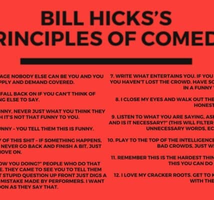 A comedian Bill Hick's quote.
